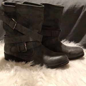 Madden girl flat ankle bootie